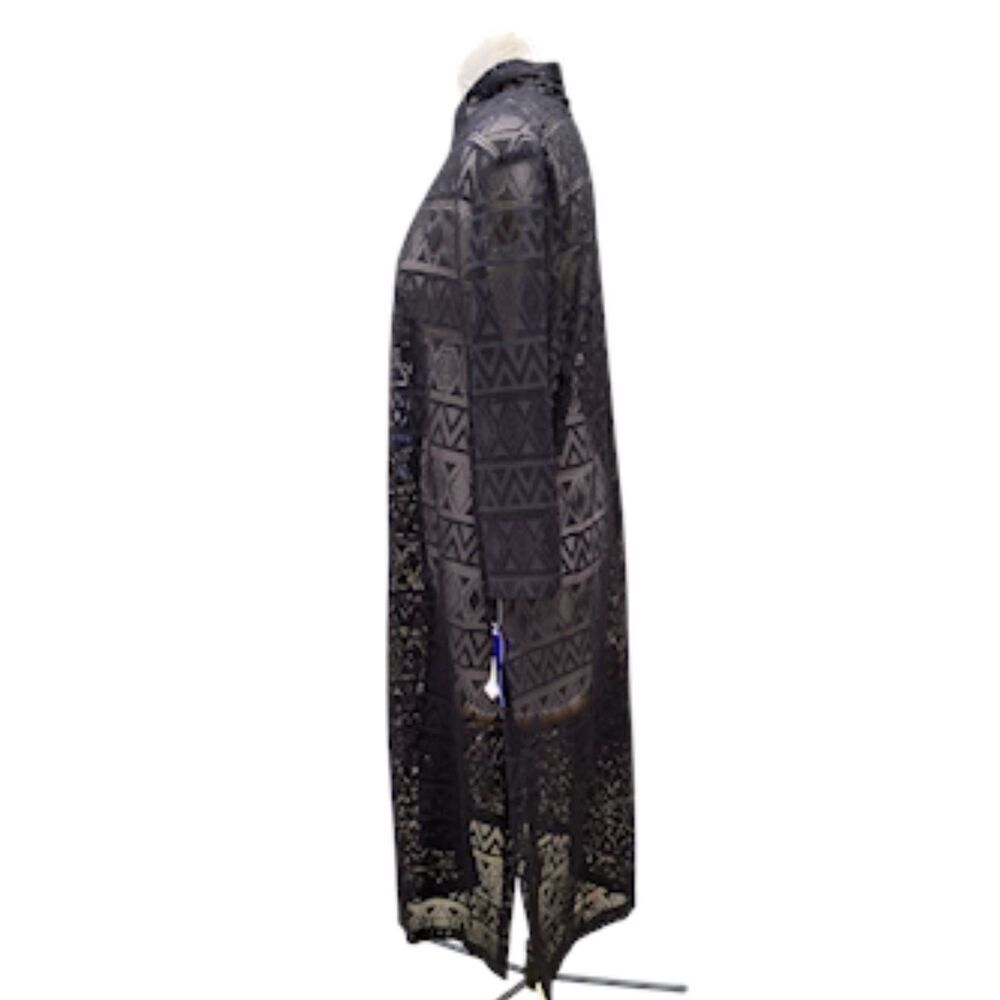 NWT Nygard Swim Coverup Open Front Long Sleeve Sz. 1X Lace Plus - Picture 3 of 8